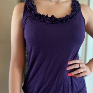 Purple tank top